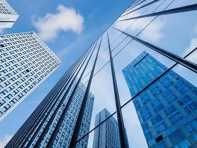 Building reflective glass